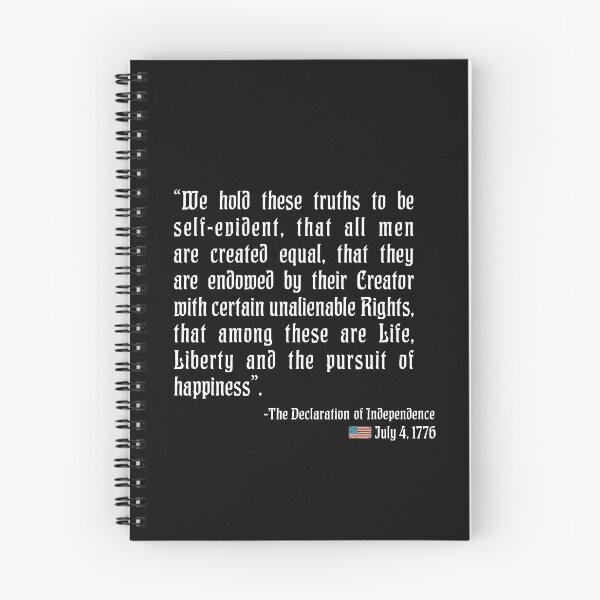 Item preview, Declaration of Independence Of USA Quote 4th of July We hold this truth designed and sold by alenaz.