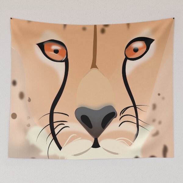 Item preview, Cheetah Closeup of face designed and sold by TrishCampbell.