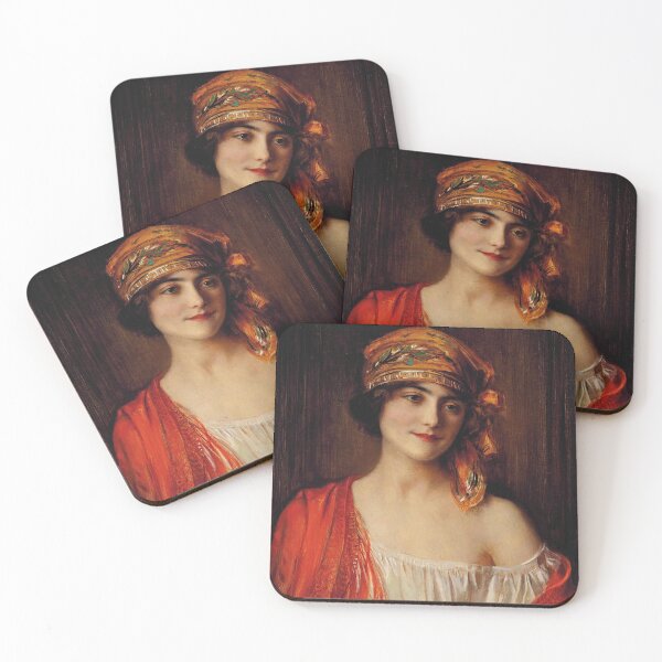 Item preview, Albert Lynch - A Young Beauty designed and sold by ArtExpression.