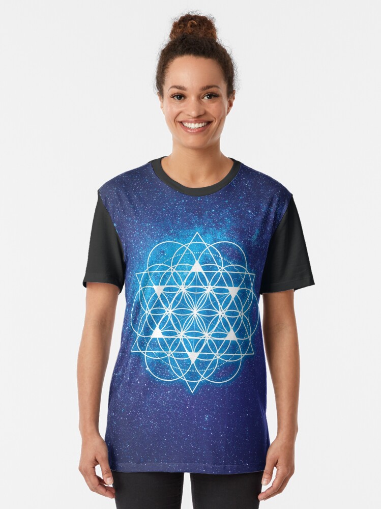 Alternate view of Sacred Geometry Graphic T-Shirt