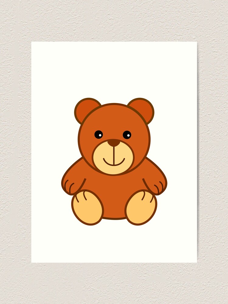 teddy bear | Art Print