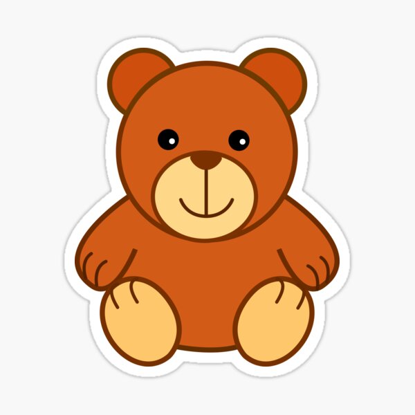 small teddy bear stickers