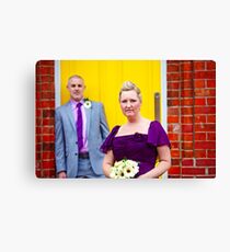 Lisa & David Canvas Print