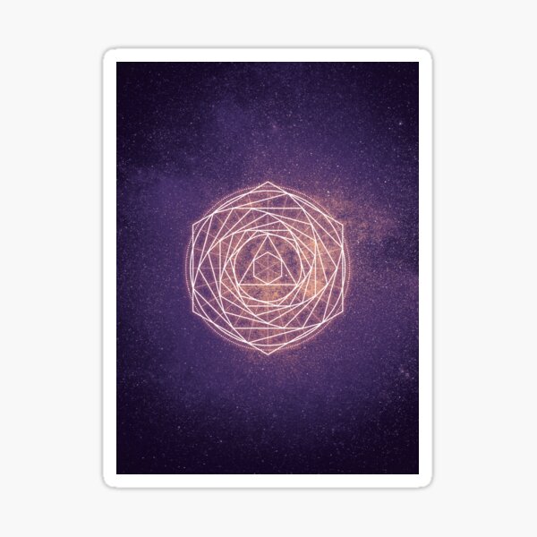 Sacred Geometry Sticker