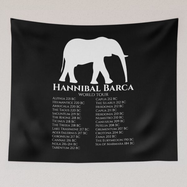 Item preview, Hannibal Barca World Tour designed and sold by Styrman.