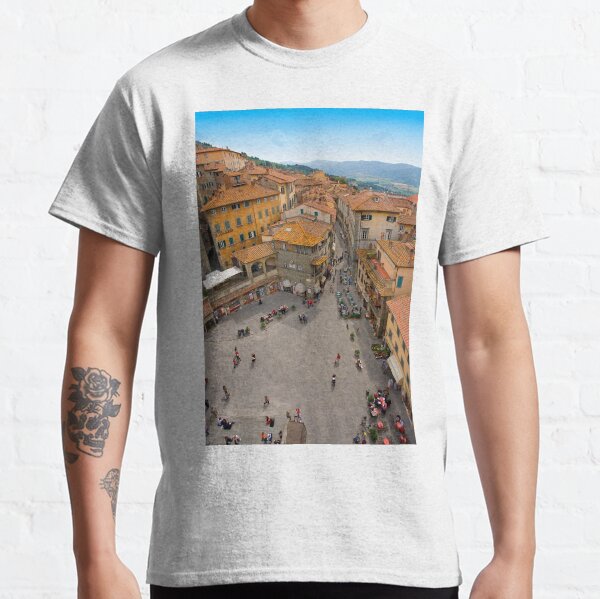 Cortona Tuscany Piazza Classic T-Shirt