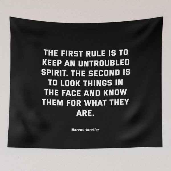 Item preview, Marcus Aurelius Stoic Quotes - Keep an untroubled Spirit designed and sold by T UNIQUE.
