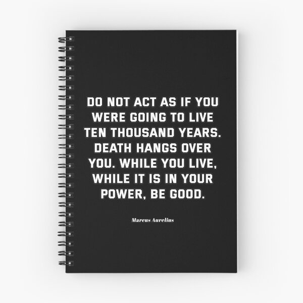 Item preview, Marcus Aurelius Stoic Quotes - Death hangs over you designed and sold by T UNIQUE.
