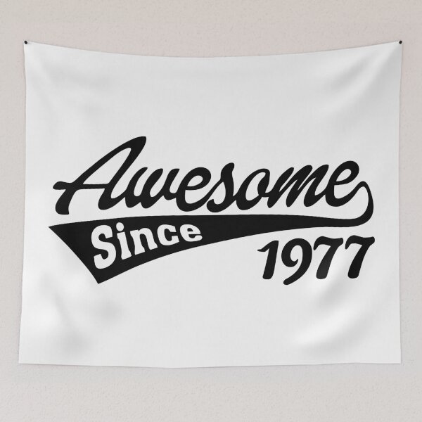 Item preview, Awesome Since 1977 designed and sold by TheArtism.