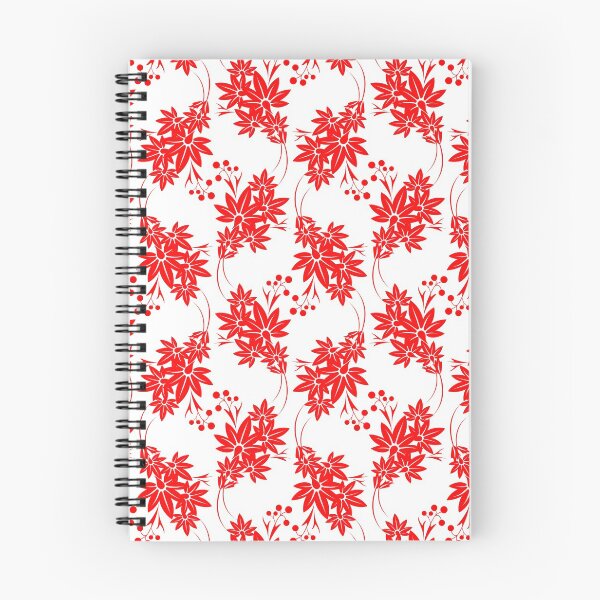Item preview, Red Seamless Floral Pattern designed and sold by Sasas Design.