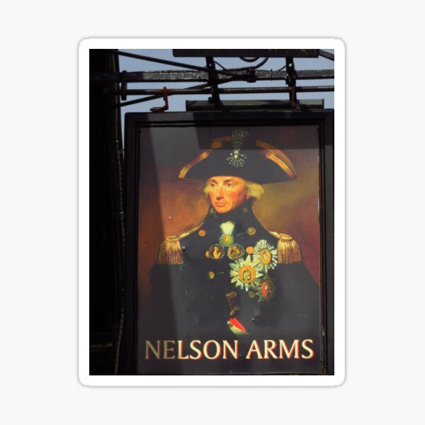 Nelson Arms, Churchill, Somerset Sticker
