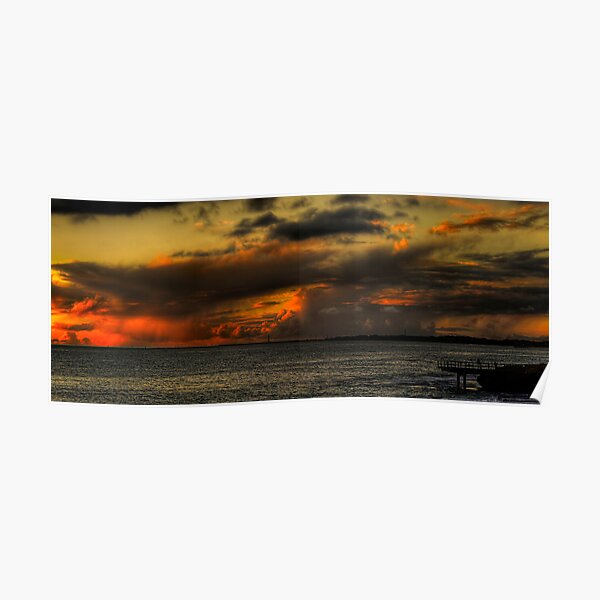 North Beach Jetty Poster