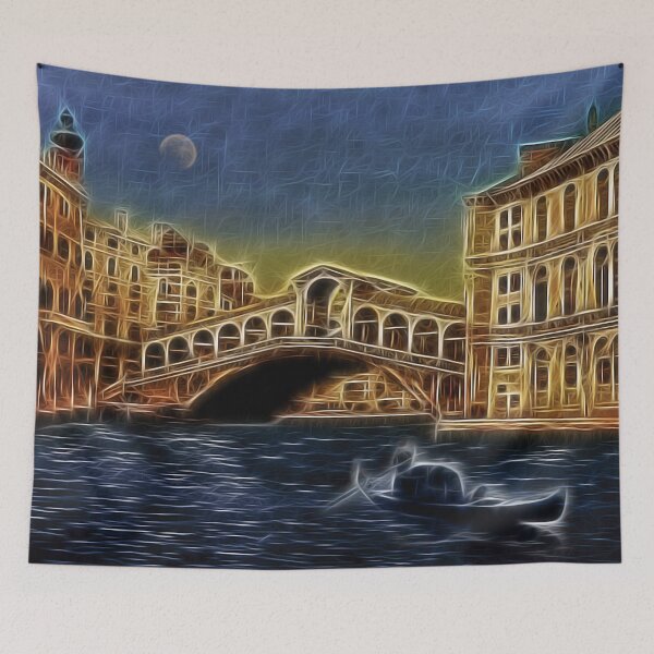Item preview, Venice - Sunset over the Rialto Bridge designed and sold by Jon Holland.
