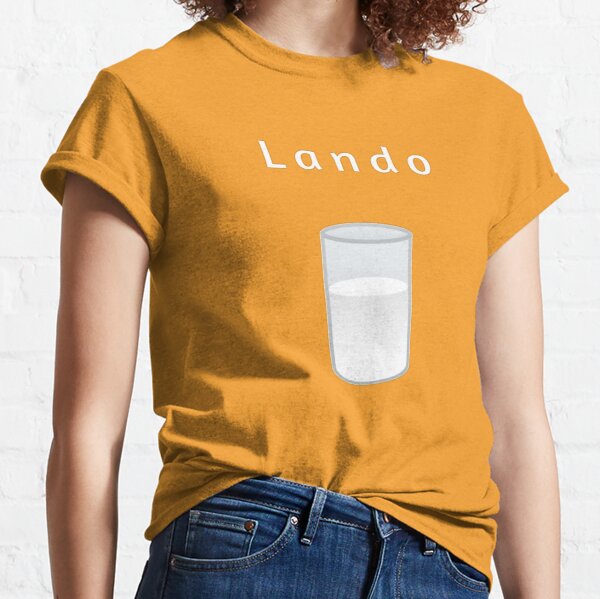 Glass of milk emoji Lando Norris Classic T-Shirt