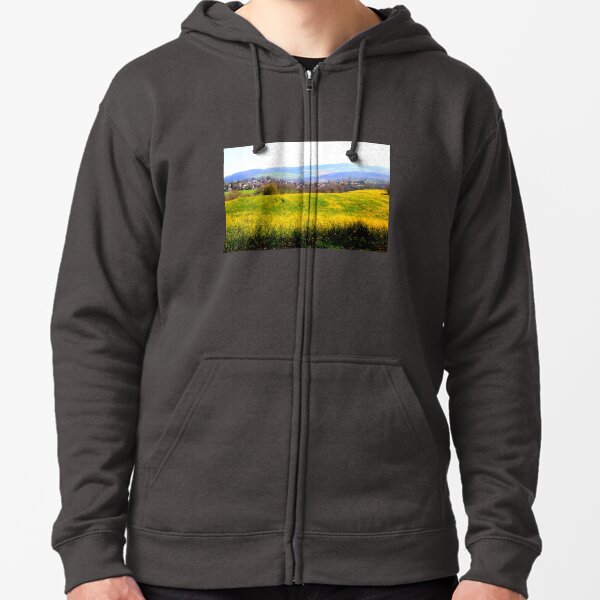 Rapeseed season Zipped Hoodie