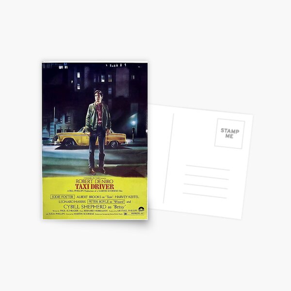 Classic Movie Poster - Taxi Driver Postcard