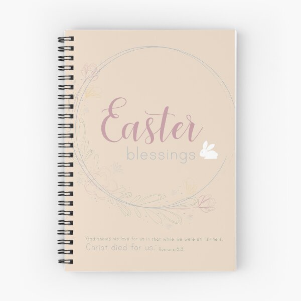 Item preview, Easter Blessings Romans 5:8 "Christ Died For Us" designed and sold by Liz Taylor.