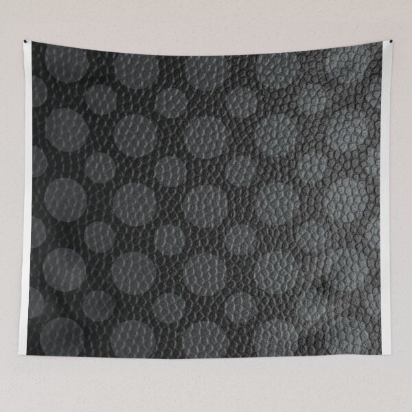 Item preview, Black and Grey Leather Abstract Polka Dot Pattern designed and sold by infinitygrafix.