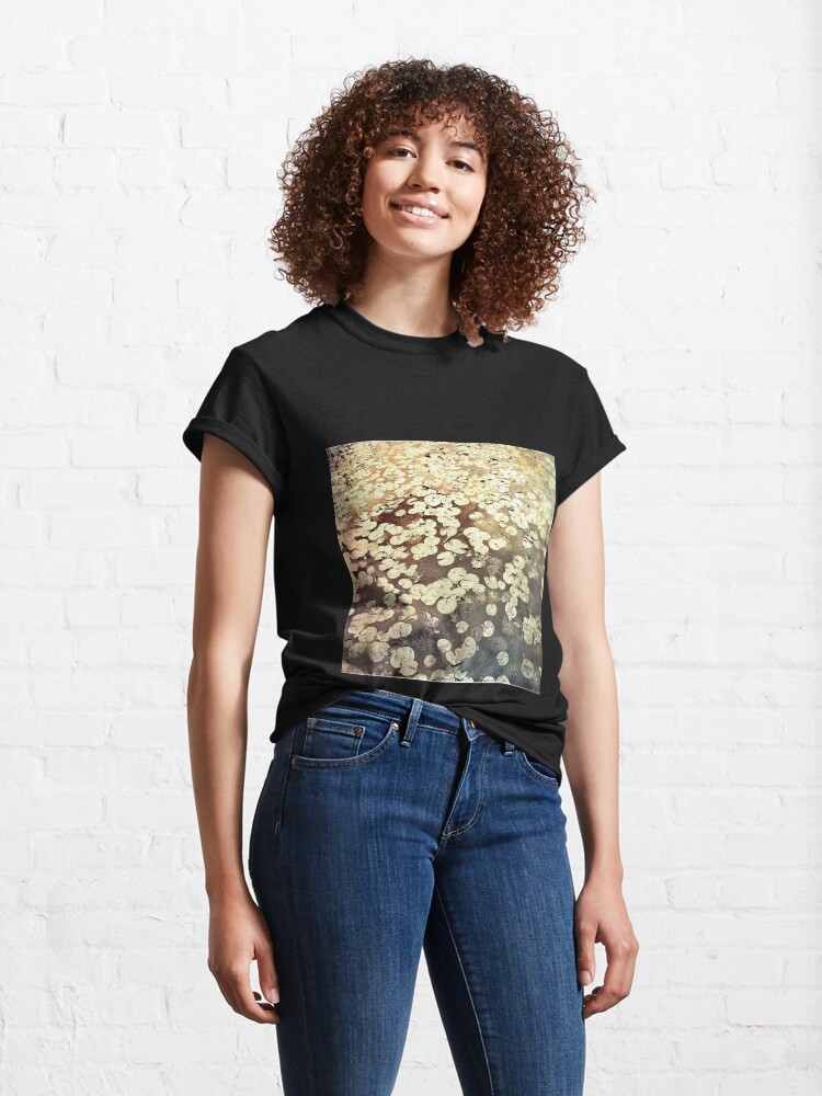 Alternate view of Golden Lily Pads - Art Photography - Nature Decor Classic T-Shirt