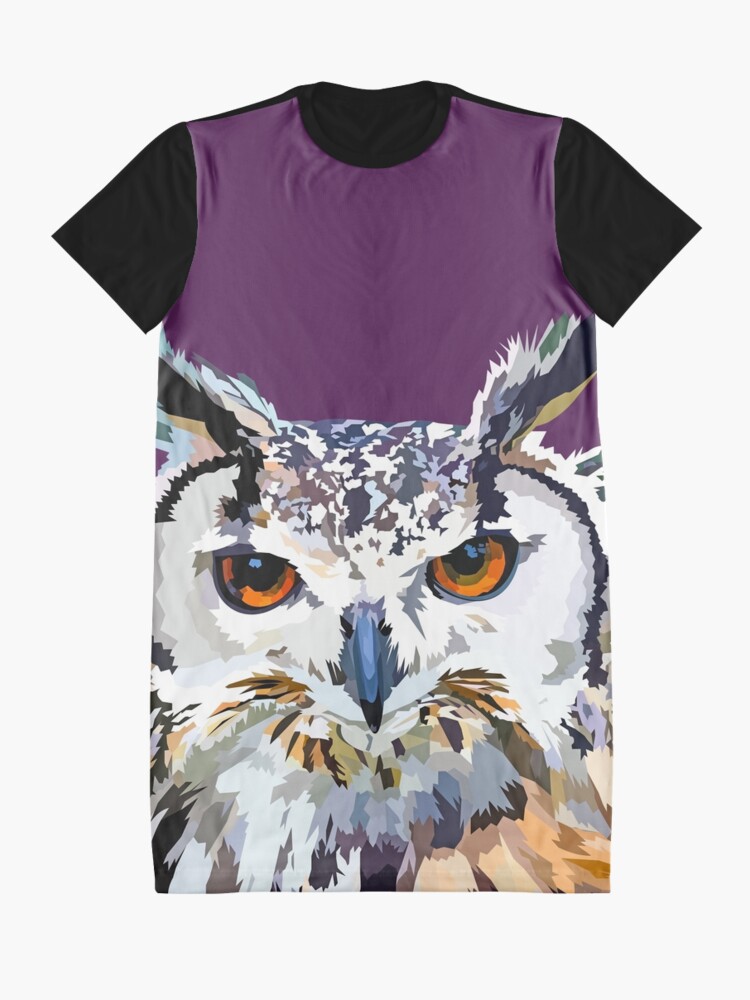Alternate view of Owly nights Graphic T-Shirt Dress