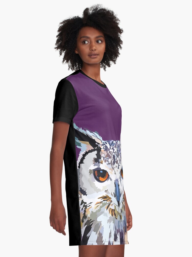 Alternate view of Owly nights Graphic T-Shirt Dress