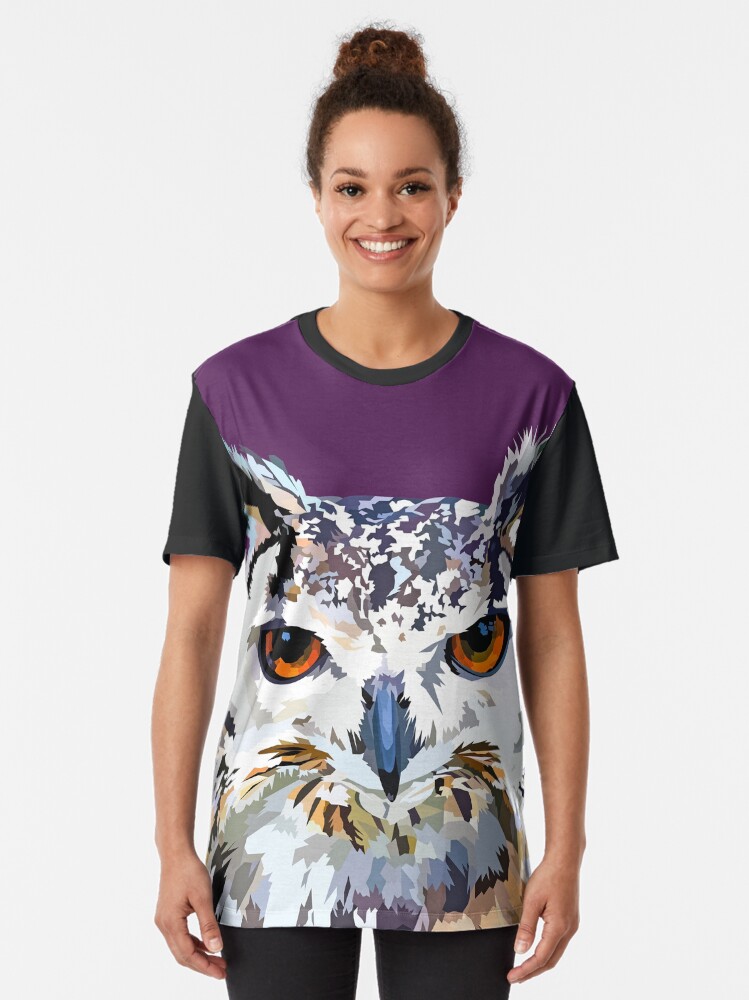 Alternate view of Owly nights Graphic T-Shirt