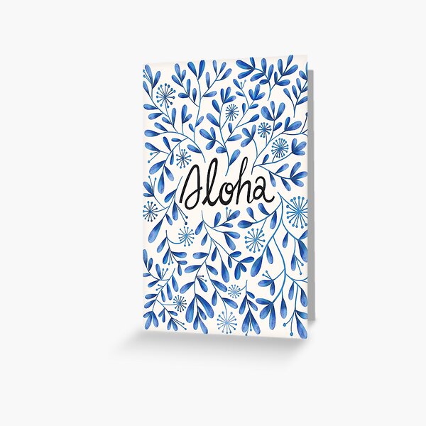 Aloha Greeting Card