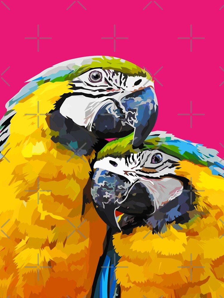 Two lovely parrots by Elviranl