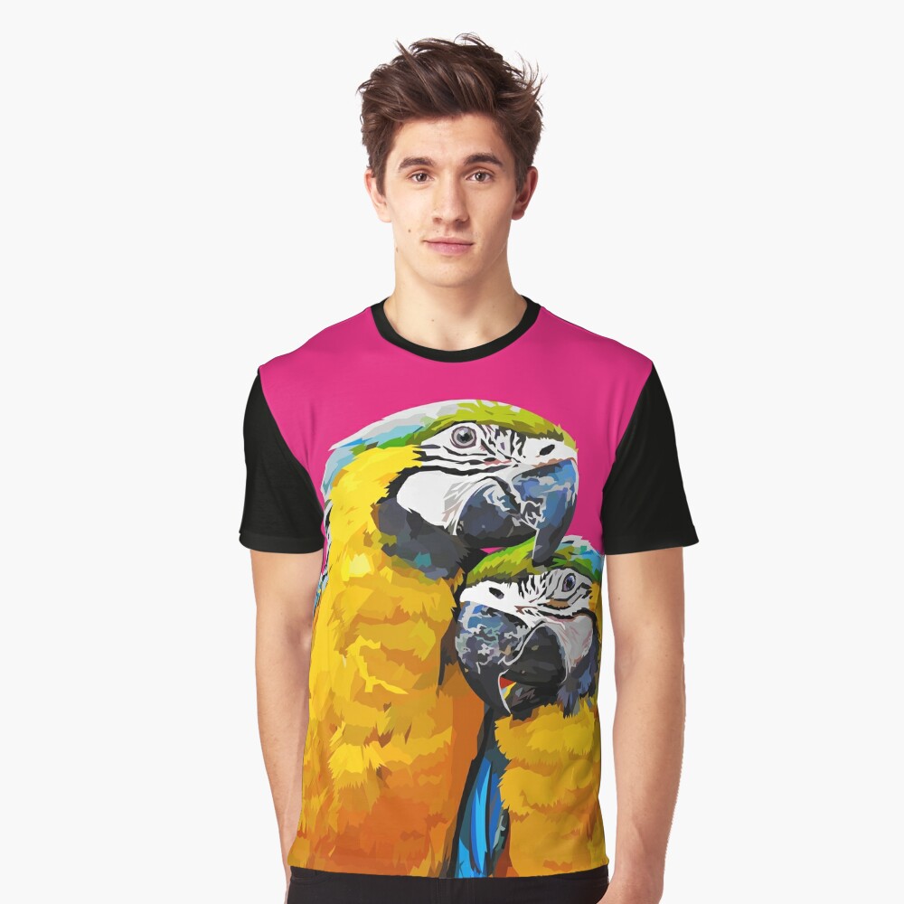 Two lovely parrots Graphic T-Shirt