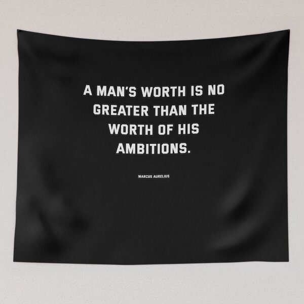 Item preview, Marcus Aurelius Stoic Quote Ambitions designed and sold by T UNIQUE.