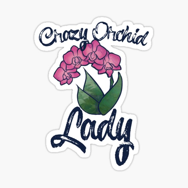 Item preview, Crazy Orchid Lady designed and sold by Boog Monst .