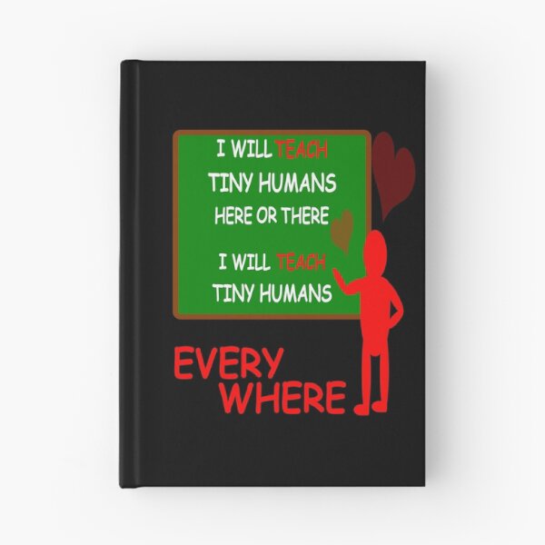 Item preview, i will teach tiny humans here and there shirt designed and sold by Andreas-Jaeger.