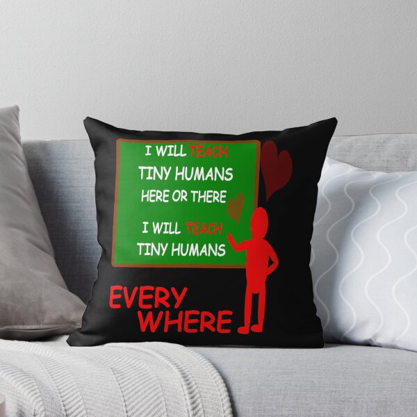 Item preview, i will teach tiny humans here and there shirt designed and sold by Andreas-Jaeger.