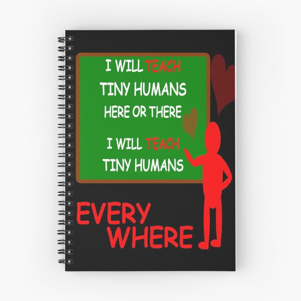 Item preview, i will teach tiny humans here and there shirt designed and sold by Andreas-Jaeger.