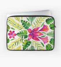 Tropical Symmetry – Pink & Green Laptop Sleeve