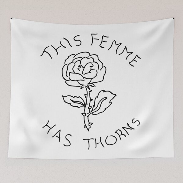 Item preview, This Femme Has Thorns designed and sold by gaesthetik.