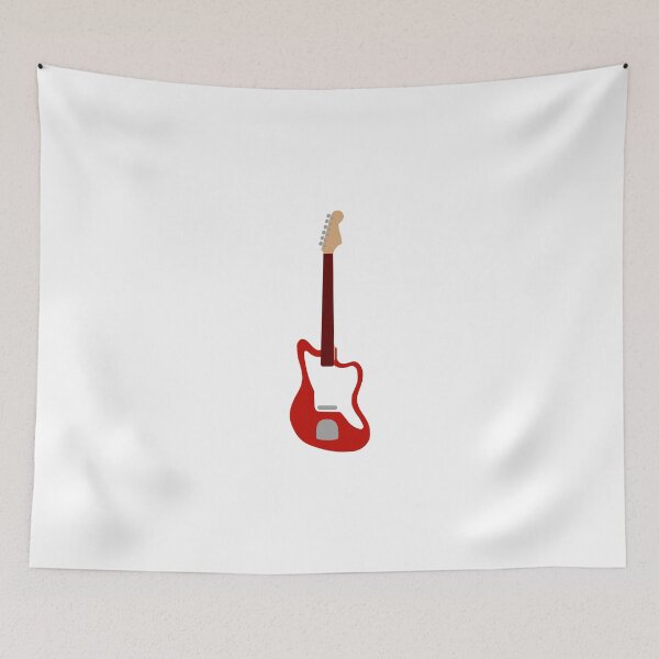 Item preview, Candy Apple Red Offset Electric Guitar designed and sold by SPMusic.