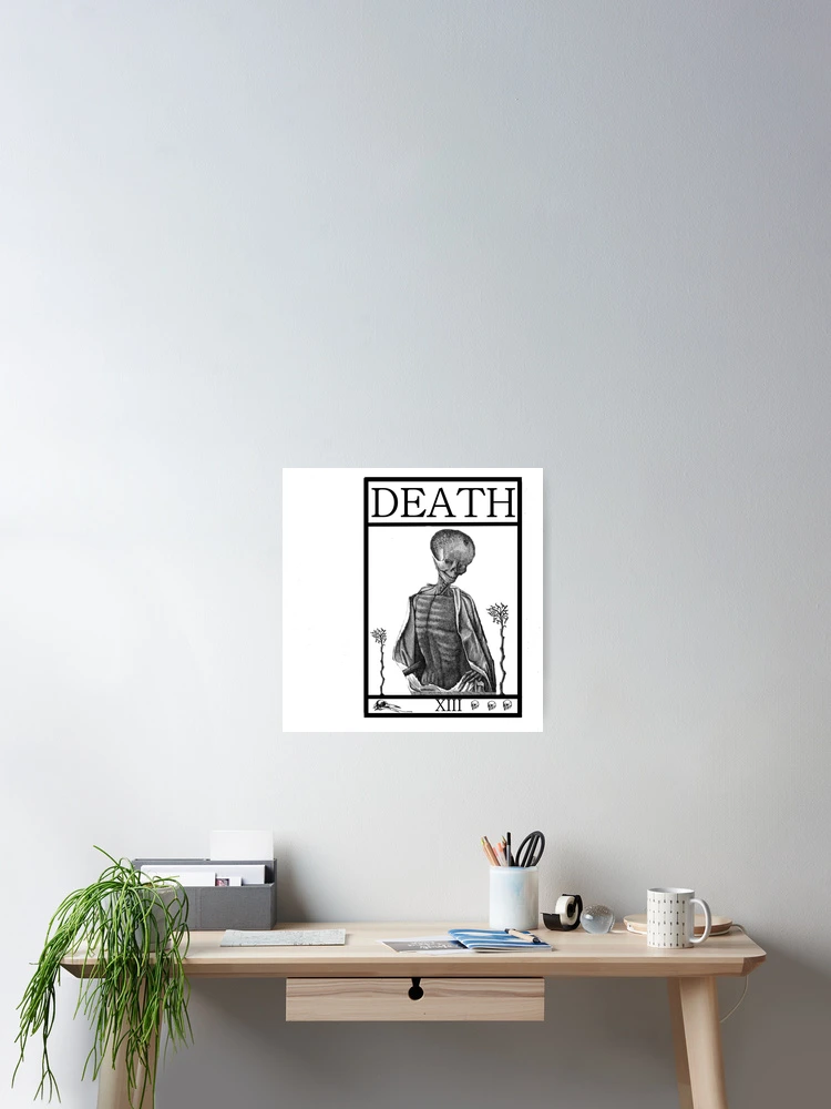 Thumbnail 2 of 3, Poster, Death designed and sold by why5.
