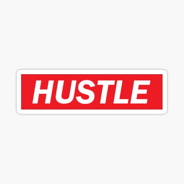 Hustle Sticker