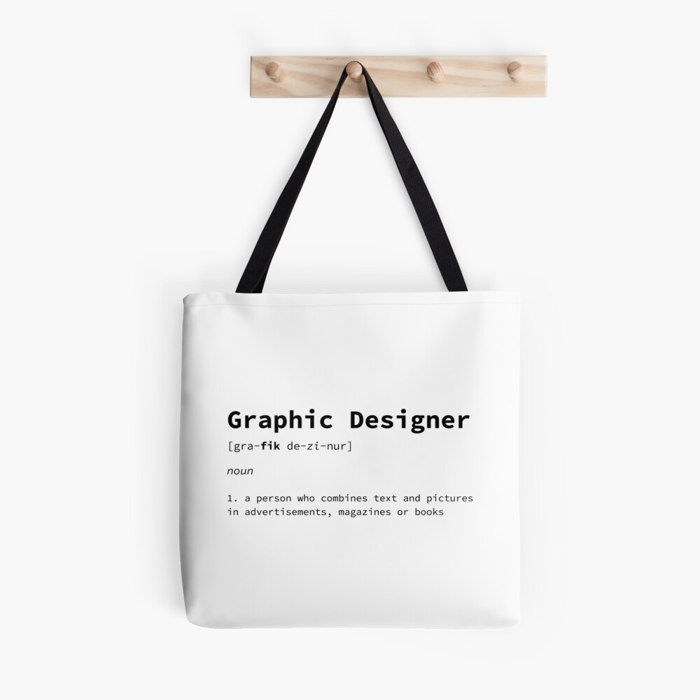 Graphic Designer Definition Tote Bag for Sale by Emily Fox