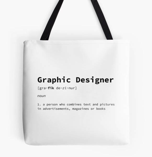 Graphic Designer Definition Tote Bag for Sale by Emily Fox