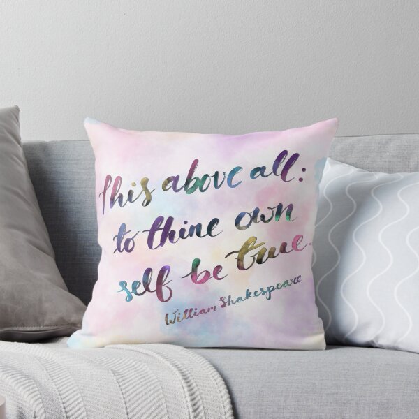Item preview, William Shakespeare Hamlet Quote Calligraphy Print designed and sold by MyMumNMeQuotes.