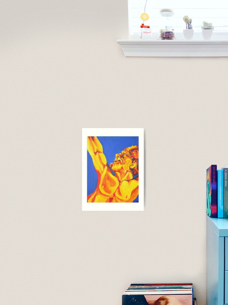 Thumbnail 1 of 3, Art Print, The Only Way Out Is Through designed and sold by Colin Mullin.