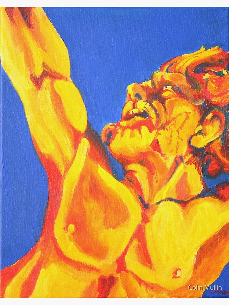 Thumbnail 3 of 3, Art Print, The Only Way Out Is Through designed and sold by Colin Mullin.