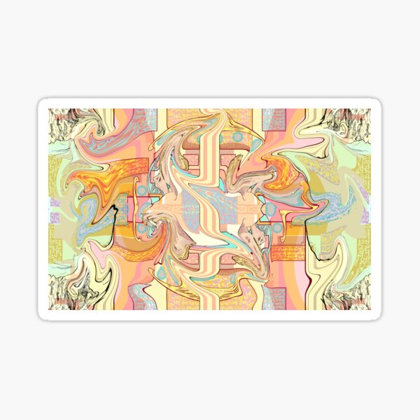 Julian Distortions Sticker