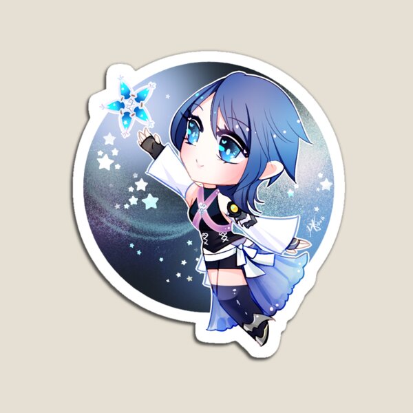 Kingdom Hearts Aqua Magnet