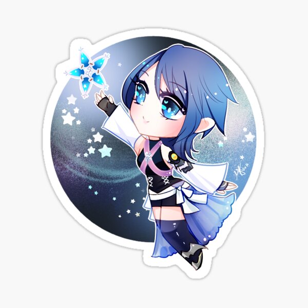 Kingdom Hearts Aqua Sticker