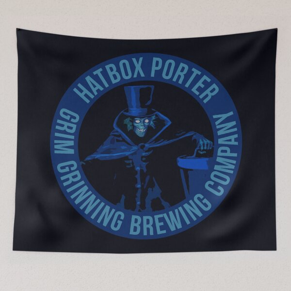 Item preview, Hatbox Porter Grim Grinning Brewing Company designed and sold by FandomTrading.