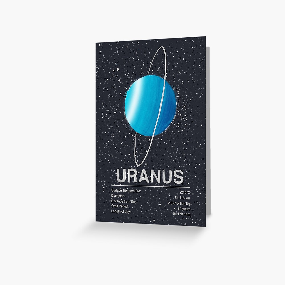"Uranus" Greeting Card for Sale by tracieandrews Redbubble
