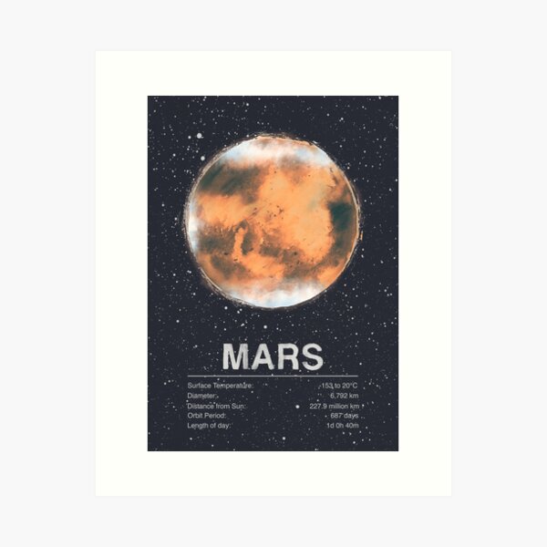 Item preview, Mars designed and sold by tracieandrews.